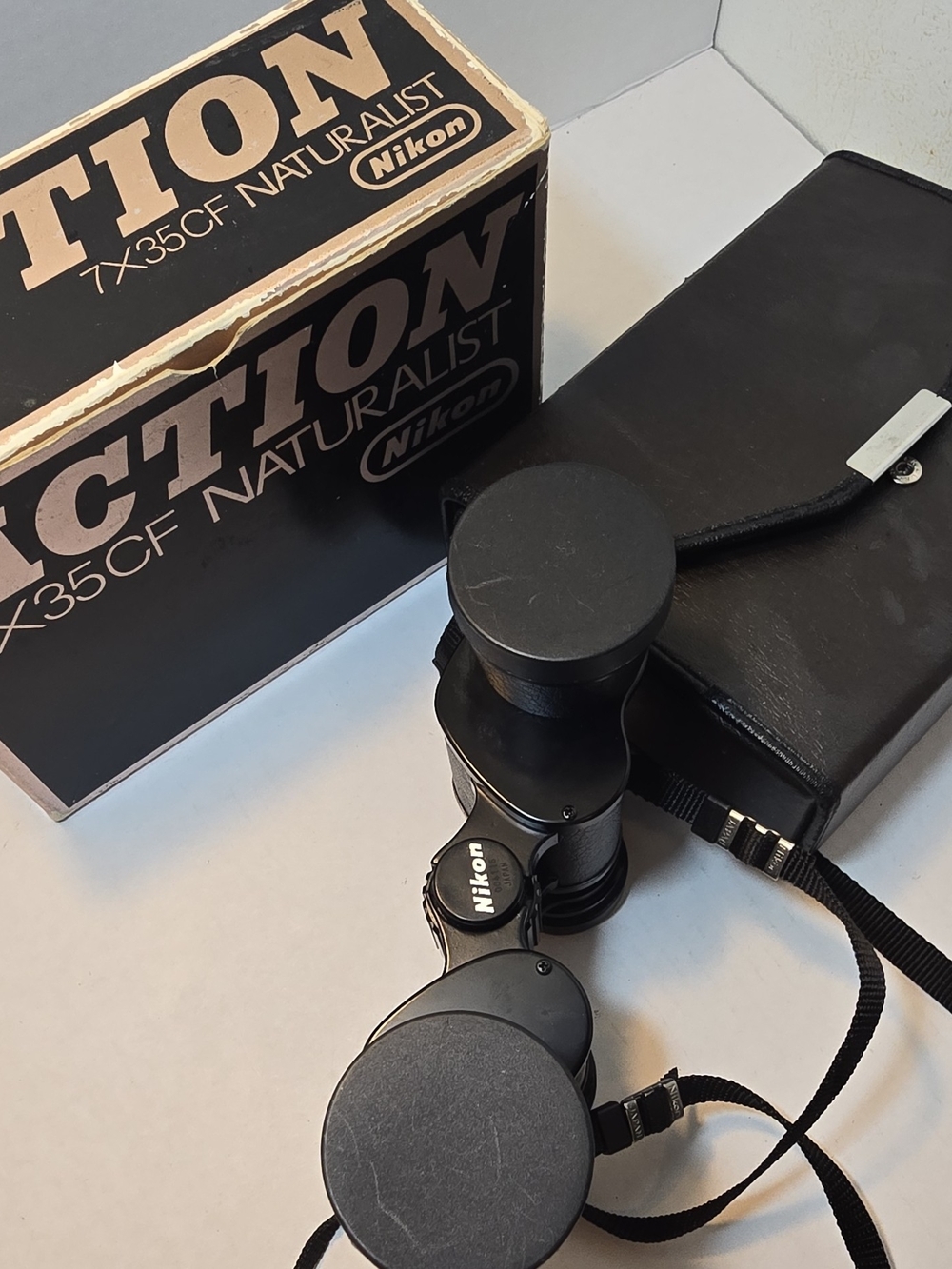 Nikon Action 7x35CF Naturalist Black Binoculars with Case